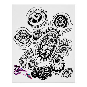Alle blikken op jou M13 Art Poster Perfect Poster