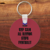 Alle bloedingsstoppen te kalmeren sleutelhanger (Voorkant)