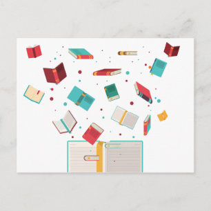 Alle boeken briefkaart