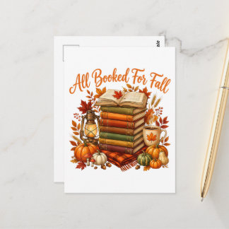 Alle boeken voor herfstboeken Coffee Cozy Autumn Briefkaart
