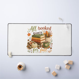 Alle boeken voor herfstboeken Coffee Cozy Autumn Bureaumat