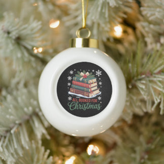 Alle boeken voor kerstboek Kerstvakantie lezen Keramische Bal Ornament