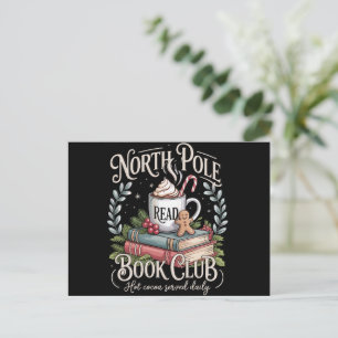 Alle boeken voor Kerstmis Coquette Xmas Book Club Feestdagenkaart