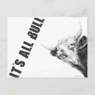 ALLE BULL BRIEFKAART