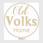 ALLE COLOR COMBO Old Volt Home Sticker (Vel)