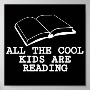Alle coole kinderen lezen poster
