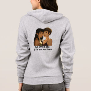 Alle Coole Meiden Zijn Lesbisch - Lesbische Trots Hoodie