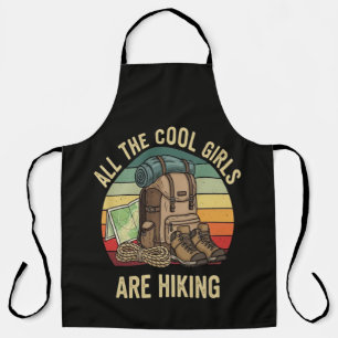 Alle Coole Meisjes Wandelen Retro Schort