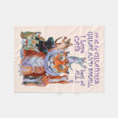 Alle creaties zijn geweldig en klein. Fleece Blank Deken (Voorkant (Horizontaal))