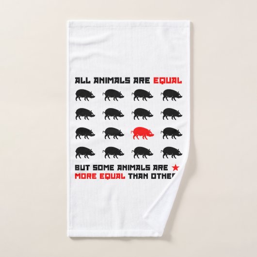 Alle dieren zijn gelijk aan 2 bad handdoek (Handdoek)