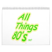 Alle dingen 80's Calandar Kalender (Hoes)