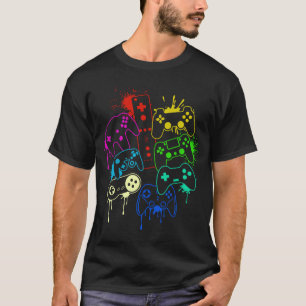 Alle dingen controleren Video Game Controller 3 T-shirt