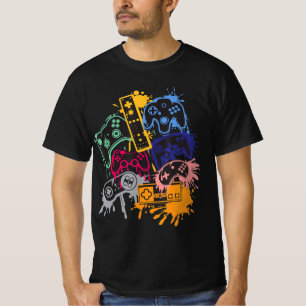 Alle Dingen controleren Video Game Controller T-shirt