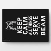 Alle dingen dienen het Beam Fotoplaat (voorkant)