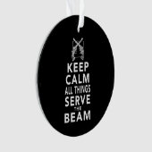 Alle dingen dienen het Beam Ornament (voorkant)