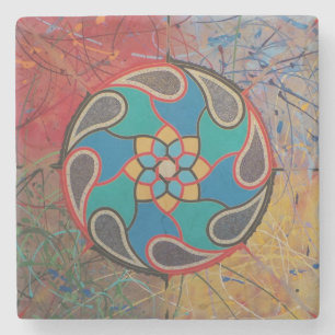 Alle dingen Herfst Apart - Marmer Stenen Onderzetter