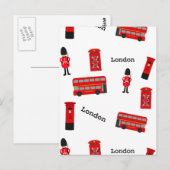 Alle dingen Londen Briefkaart (Voorkant / Achterkant)