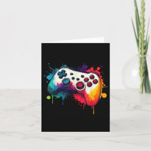 Alle dingen regelen Video Game Controller Gamer Kaart