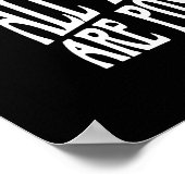 Alle dingen zijn mogelijk: Matteüs 19:26 Poster (Hoek)