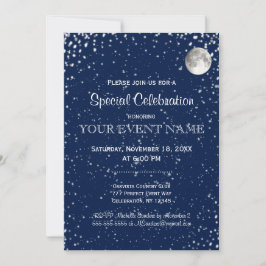 Alle doelstellingen | Sterrennacht met maan Kaart