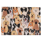 Alle Dogs Gift Bag Groot Cadeauzakje (Achterkant)