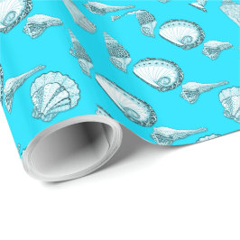 Alle door de hand getekende schuifbalken cadeaupapier