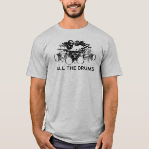 Alle drums Drummer T-shirt