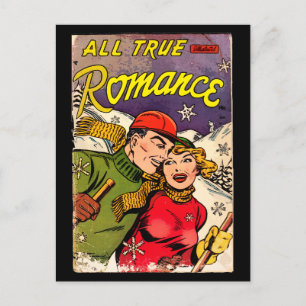 Alle echte Romance #3 -  stripboek Briefkaart
