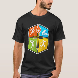 Alle Eer aan God Bijbel Christus Christelijke Spor T-shirt