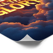 Alle eer aan God Poster (Hoek)