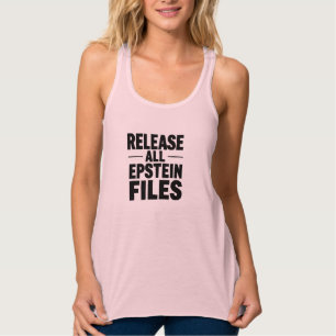 Alle Epstein-bestanden vrijgeven Tanktop