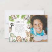 Alle feestbeesten opgeroepen | Australisch verjaar Bedankkaart (Voorkant)