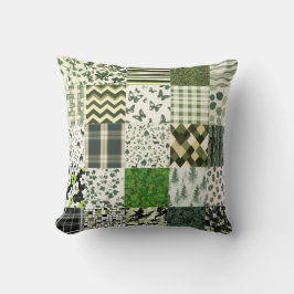 Alle Forest Green Cheat Quilt Patroon 2025 Kussen