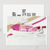 ALLE GEBEURTENIS/OPENBARE INVITATIE KAART (Voorkant / Achterkant)