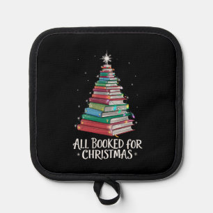 Alle geboekt voor kerst bibliothecaris XMA boek li Pannenlap