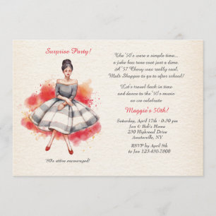 Alle gedrukte Uitnodiging