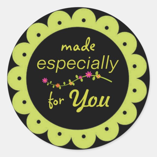 Alle Gelegenheid "Made for You" Stickers (Voorkant)