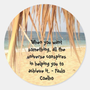 Alle gelijkgezinden ronde sticker