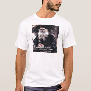 Alle gelukkige families lijken op elkaar, elke ong t-shirt