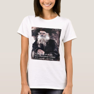 Alle gelukkige families lijken op elkaar, elke ong t-shirt