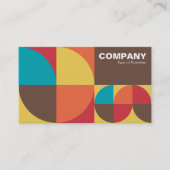 Alle geometrische v1b visitekaartje (Voorkant)