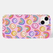 Alle glimlach Hoesje-Mate iPhone Case (Achterkant (horizontaal))