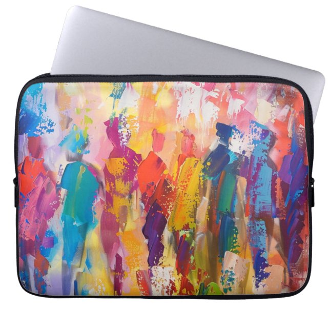 Alle Goden mensen Laptop Sleeve (Voorkant)