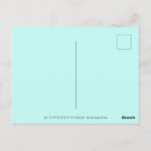 ALLE GOEDE PIGLETS GAAT NAAR HEEVEN, KUTE PIG ANGE BRIEFKAART (Achterkant)