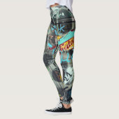Alle graffiti-printleggins leggings (Links)