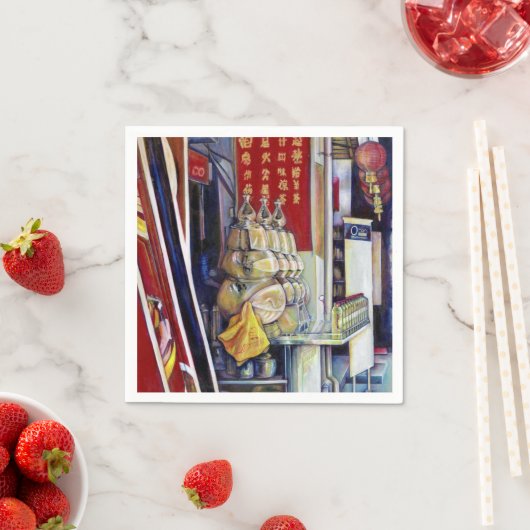 Alle grote schilderijen beginnen met één penseelst servetten (Insitu)