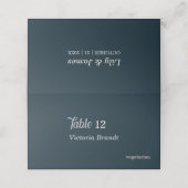 Alle Hallows Eve gevouwen plaats kaart (Buitenkant ongevouwen)