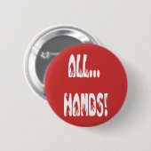 Alle...handen Ronde Button 5,7 Cm (Voorkant /achterkant)