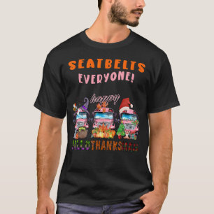 Alle Happy Hanksmas Bus Mannen W T-shirt