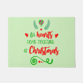 Alle harten komen samen op kerstavond, ZSG Deurmat (Voorkant)